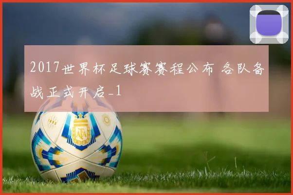 2017世界杯足球赛赛程公布 各队备战正式开启_1